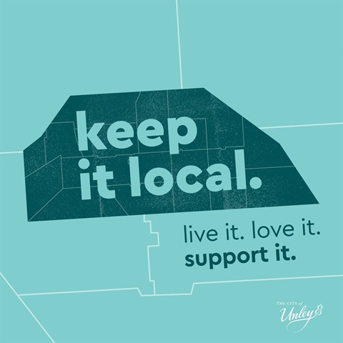 Keep it local Unley logo