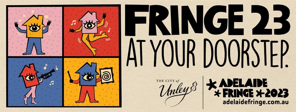 Colourful animation promoting Fringe